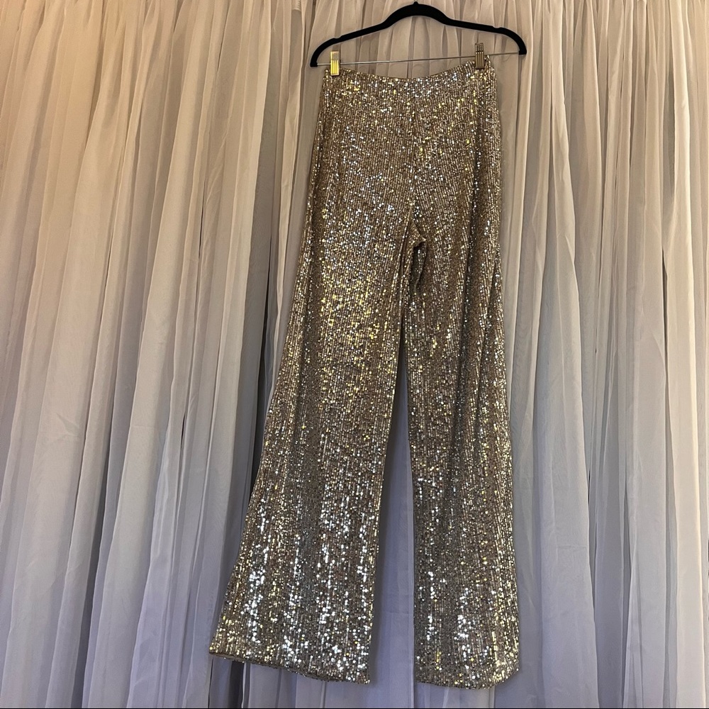 Sequin pants